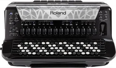 Roland FR-8XB BK digitális tangóharmonika beépített hangszóróval gombos - fekete