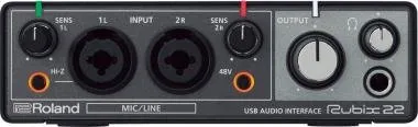 Roland RUBIX22 USB audió interfész 2 bemenet / 2 kimenet