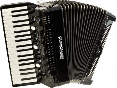 Roland digitální harmonika s vestavěným reproduktorem, černá