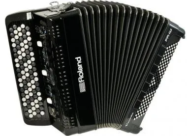 Roland FR-4XB BK digitális tangóharmonika beépített hangszóróval gombos - fekete