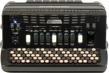 Roland FR-4XB BK digitális tangóharmonika beépített hangszóróval gombos - fekete