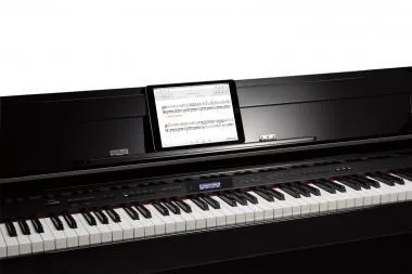 Roland DP603-CB digitális modern keskeny zongora 2 hangszórós PHA-50 billentyűzet - modern fekete