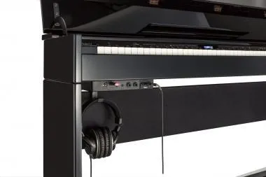 Roland DP603-CB digitális modern keskeny zongora 2 hangszórós PHA-50 billentyűzet - modern fekete