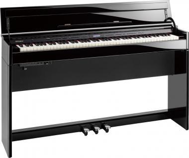 Roland digitální klavír 2 reproduktory, PHA-50 klávesnice, lesklá černá