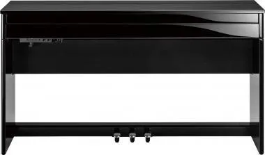 Roland DP603-PE digitális modern keskeny zongora 2 hangszórós PHA-50 billentyűzet - fényes fekete