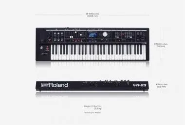 Roland VR-09-B V-Combo elektromos orgona 61 billentyű