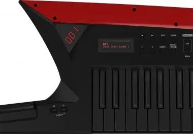 Roland AX-EDGE-B szintetizátor 49 billentyű hordozható Keytar - fekete