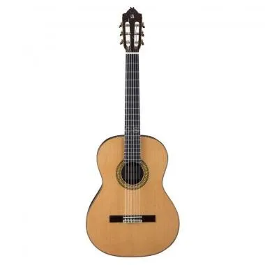 Alhambra ALH-9P A + caseAlhambra Gitár 9 P Német lucfenyő, tömör indiai rózsafa, (koncert méret) ébe