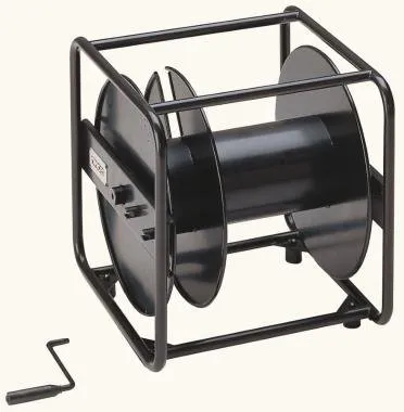 PROEL AV415N Üres, kábeldob, osztott, dobØ395mm, fém keret, hajtókar (kábel Ø12mm=230méter, Ø32mm=32