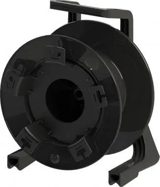 PROEL AV190 Üres kábeldob, külső Ø310mm (Ø6mm kábel=168méter, Ø14mm kábel=31méter) fekete