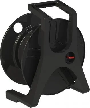 PROEL AV190 Üres kábeldob, külső Ø310mm (Ø6mm kábel=168méter, Ø14mm kábel=31méter) fekete