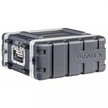 PROEL FOABSR4UM Hordozó rack, 4U, ABS, beépítési mélység: 302mm