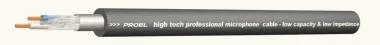 PROEL HPC280 Mikrofonkábel(2 x 0,34 mm2), fekete, PVC Ø 6,50 mm (100m-es bund)