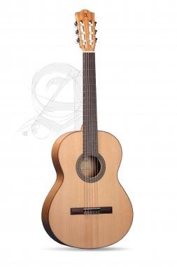Alhambra Kytara Flamenco, cedr, javor, palisandr hmatník, průhledný pickguard