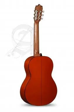 Alhambra ALH-4F PickguardAlhambra Gitár Tömör lucfenyő, fügefa, ébenfa fogólap, orange lakk, átlátsz