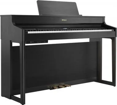 Roland HP702-CH SET digitális zongora 2 hangszórós PHA-4 billentyűzet,324 hang,384 hang polifónia - sötét szürke