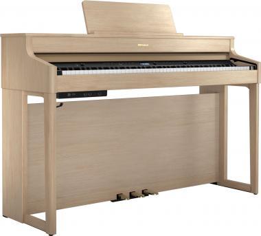 Roland digitální piano 2 reproduktory, PHA-4 klaviatura, 324 zvuků, 384 hlasů polyfonie, světlý dub