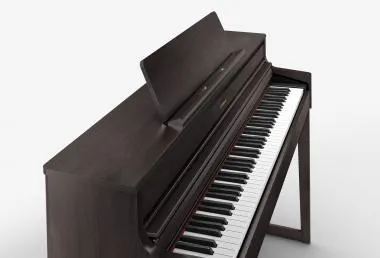Roland HP704-DR SET digitális zongora 4 hangszórós PHA-50 billentyűzet,324 hang,384 hang polifónia -sötét rózsafa