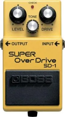 BOSS SD-1 Super Overdrive effekt pedál