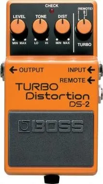 BOSS DS-2 Turbo Distortion+B523 effekt pedál