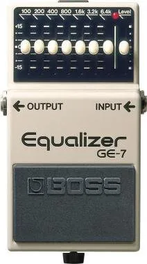 BOSS GE-7 Graphic Equalizer effekt pedál