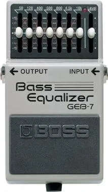 BOSS GEB-7 7-Band Bass Equalizer basszusgitár effekt pedál