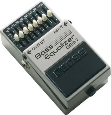 BOSS GEB-7 7-Band Bass Equalizer basszusgitár effekt pedál