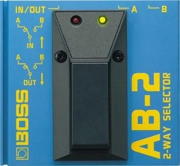 BOSS AB-2 2-jelút választó kapcsoló pedál