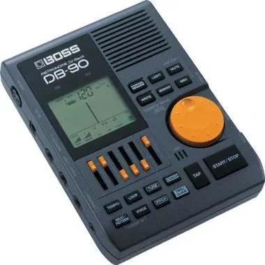 BOSS DB-90 digitális metronóm beépített mikrofonnal és MIDI bemenettel