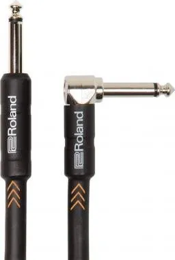Roland RIC-B10A 10ft / 3m jack-jack kábel pipa-egyenes TR 6,3mm black széria