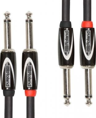 Roland kabel 4,5m, DUAL 6,3mm TR jack