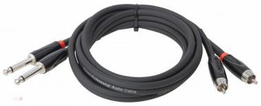 Roland kabel 3m DUAL RCA-DUAL 6,3mm TR jack