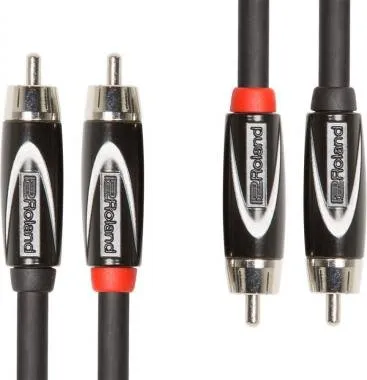 Roland RCC-3-2R2R 3ft / 1m Interconnect kábel DUAL RCA-DUAL RCA kábel