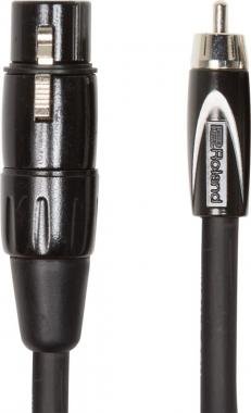 Roland kabel 1,5m XLR(M) - RCA, audio připojení