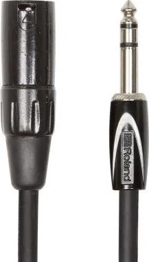 Roland RCC-5-TRXM 5ft / 1.5m Interconnect kábel 6,3mm TRS jack-XLR(PAPA) kábel