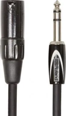 Roland RCC-10-TRXM 10ft / 3m Interconnect kábel 6,3mm TRS jack-XLR(PAPA) kábel
