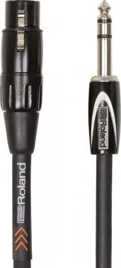 Roland RCC-15-TRXF 15ft / 4.5m Interconnect kábel 6,3mm TRS jack-XLR(MAMA) kábel