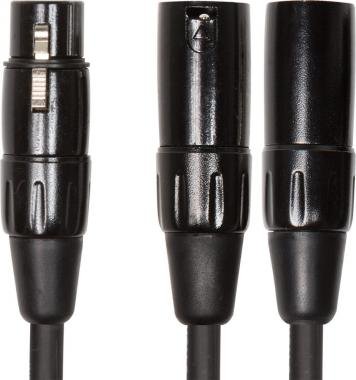 Roland IM kabel Y kabel 1 x XLR samice / 2 x XLR samec, 15cm