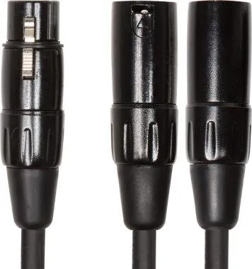 Roland RCC-YC-XF2XM átalakító kábel Y- kábel 1 x XLR MAMA / 2 x XLR papa