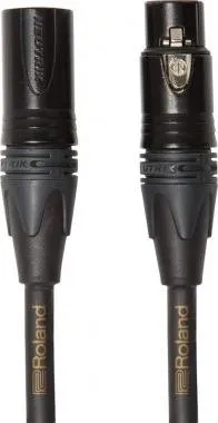 Roland RMC-G3 3ft / 1m mikrofon kábel XLR-XLR Gold széria