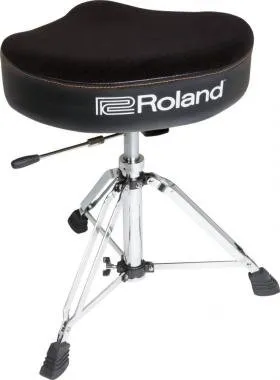 Roland RDT-SH dobszék velúr borítással és hidraulikus magasság állítás nyereg forma