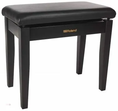 Roland RPB-100BK zongora pad vinyl tetővel tároló rekesszel - szatén fekete