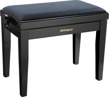 Roland RPB-220BK zongora pad állítható magasságú velúr tetővel - szatén fekete