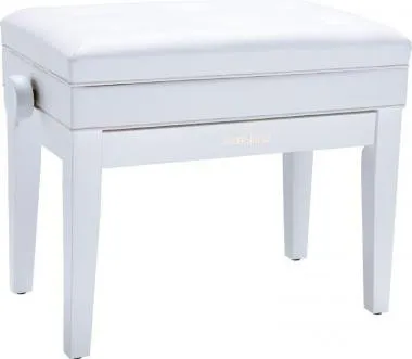 Roland RPB-400WH zongora pad állítható magasságú vinyl tetővel tároló rekesszel - szatén fehér