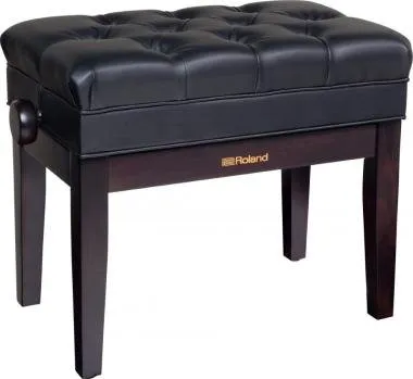 Roland RPB-500RW zongora pad állítható magasságú vinyl tetővel tároló rekesszel - szatén rózsafa