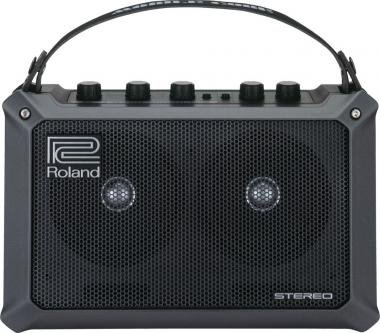 Roland elektrický kytarový zesilovač 5W, stereo, napájení bateriemi, 2x4 reproduktory