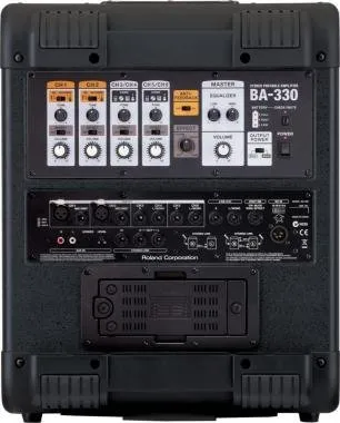 Roland BA-330 sztereó erősítő elemmel is működik 30W 4X6,5