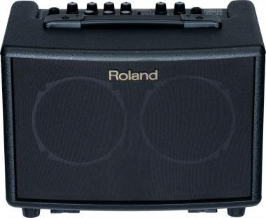 Roland akustický zesilovač 30W, 2x5 stereo, napájení na baterie, černý
