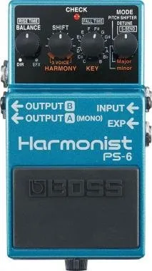 BOSS PS-6 Harmony Shifter effekt pedál