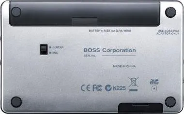 BOSS BR-80 hordozható digitális hangrögzítő
